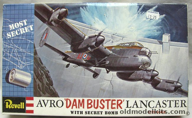Revell 1/72 Avro Dam Buster Lancaster, H202 plastic model kit
